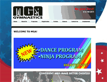 Tablet Screenshot of joinmga.com